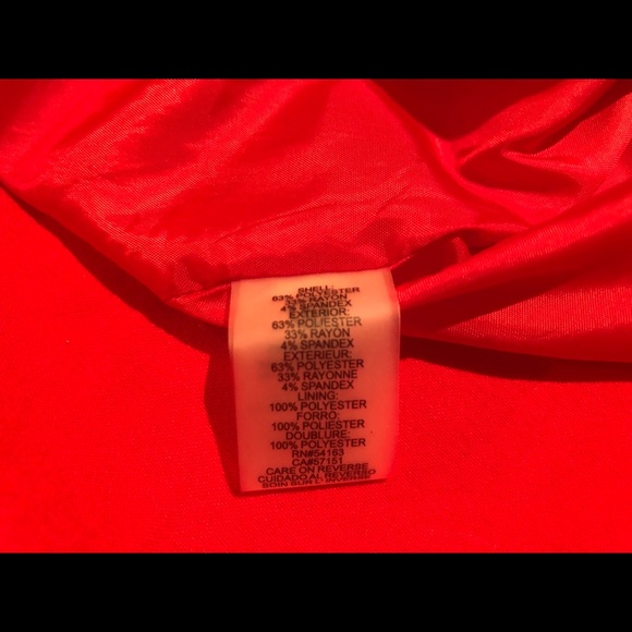 Karl Lagerfeld Little Red Dress - Picture 5 of 6